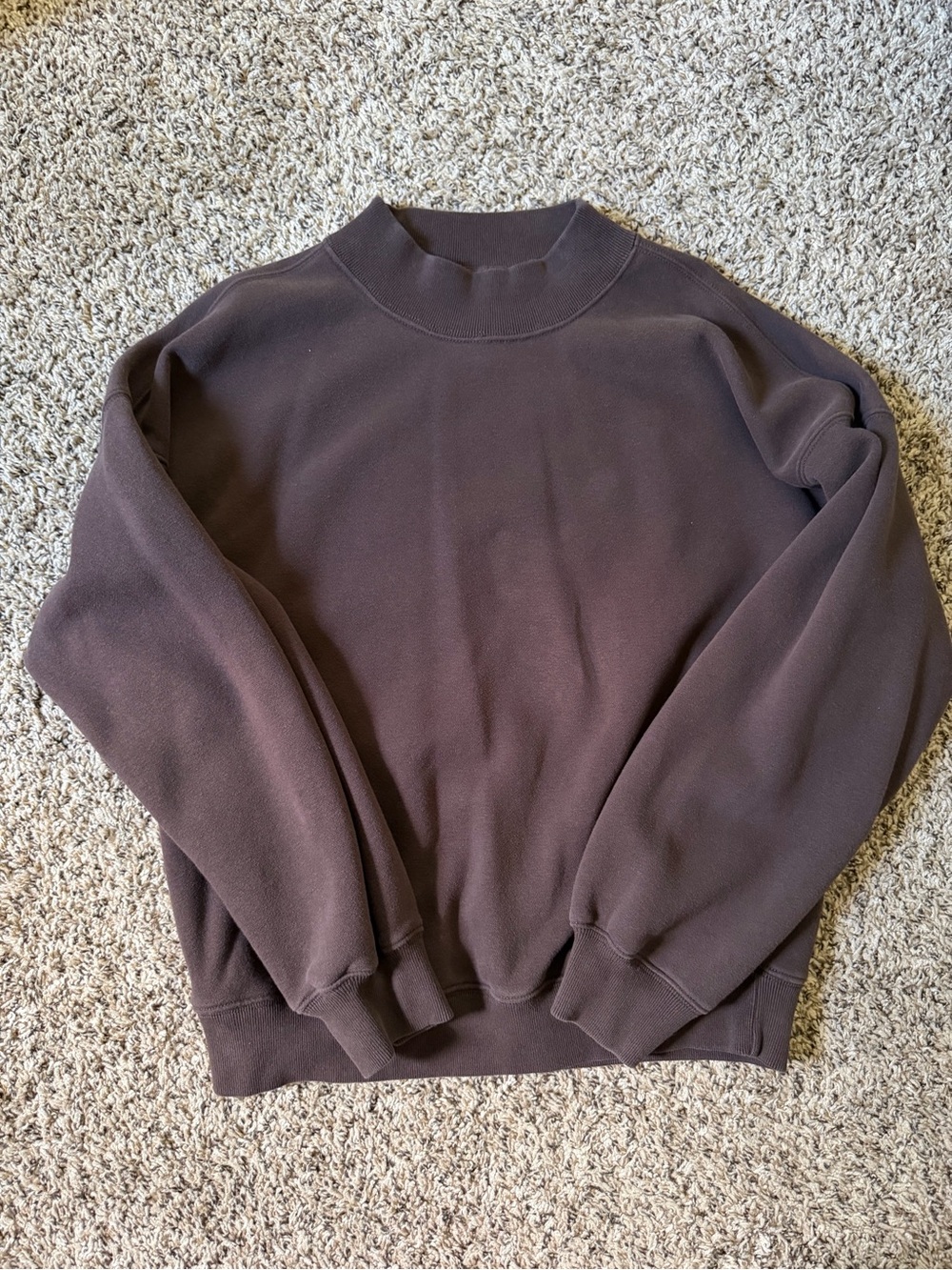 Abercrombie & Fitch Sunday Mockneck Crew